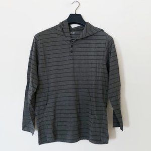 Pullover Hoodie with Stripes